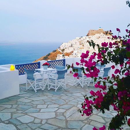 Aspro Mple Apartment Astypalaia Bagian luar foto
