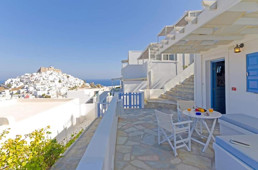 Aspro Mple Apartment Astypalaia Ruang foto