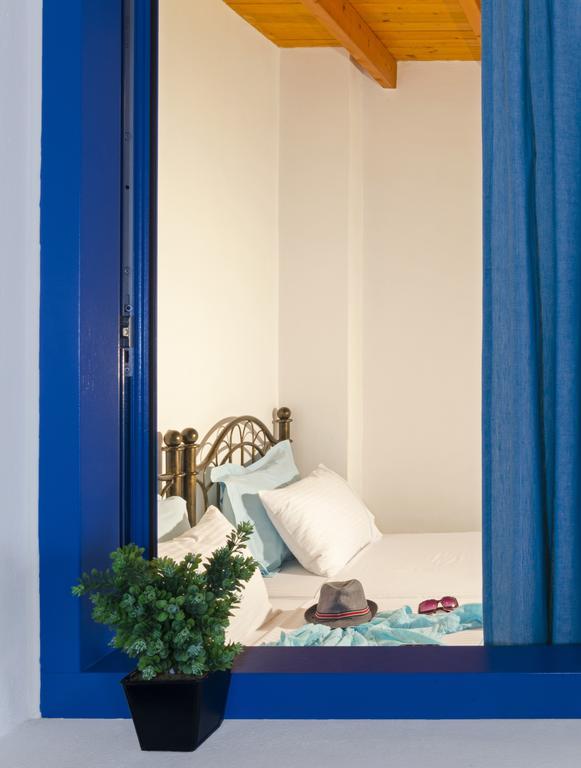 Aspro Mple Apartment Astypalaia Ruang foto
