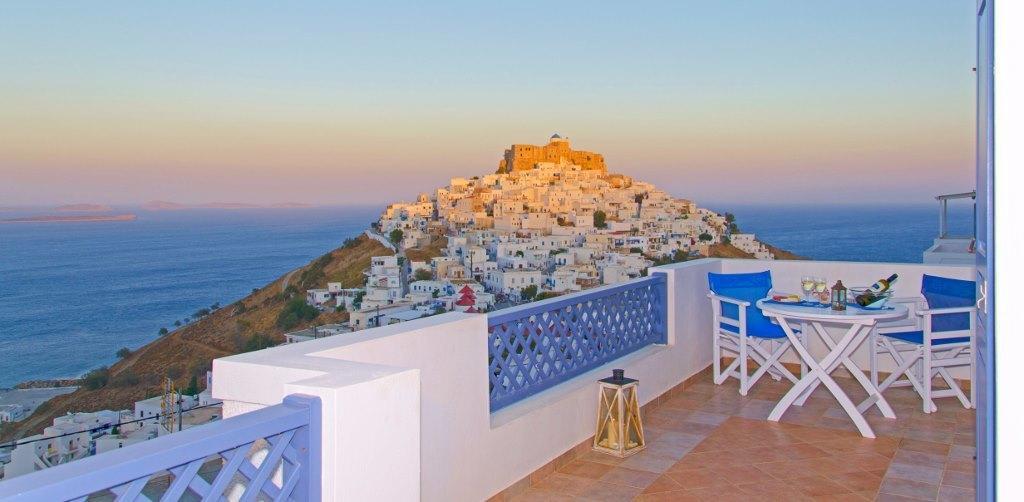 Aspro Mple Apartment Astypalaia Ruang foto