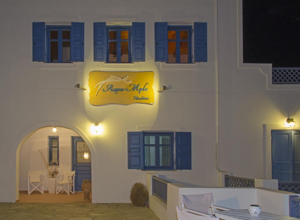 Aspro Mple Apartment Astypalaia Ruang foto