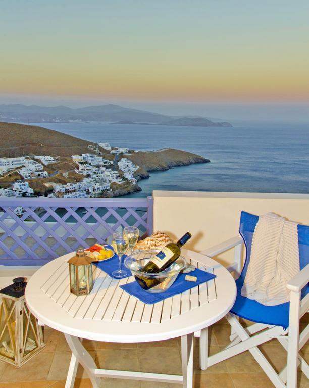 Aspro Mple Apartment Astypalaia Ruang foto