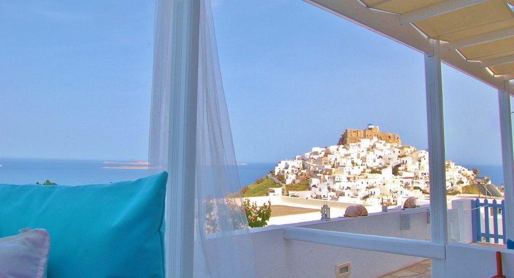 Aspro Mple Apartment Astypalaia Bagian luar foto