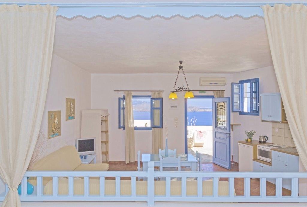 Aspro Mple Apartment Astypalaia Bagian luar foto